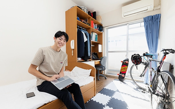 寮見学
